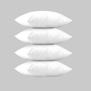 High-quality fiber-filled pillow insert, providing soft yet firm support for couch, bed, or chair pillows. Ideal for adding fullness to any pillow cover.
